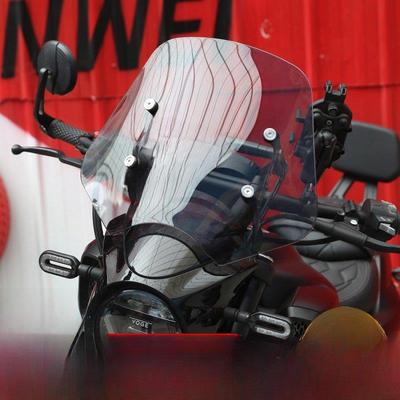 适用于龙鑫Cu525无级摩托车Lx500-3A前风挡玻璃前风挡玻璃改装配