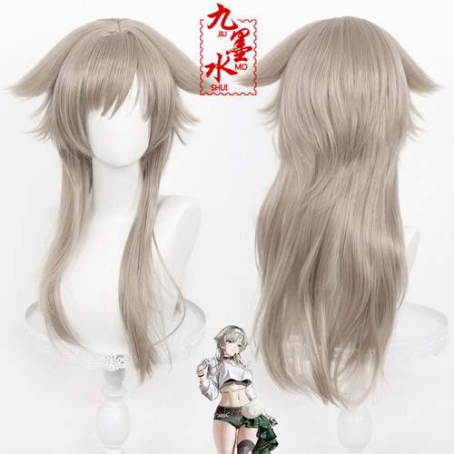 九墨水胜利女神妮姬普莉卡假发
