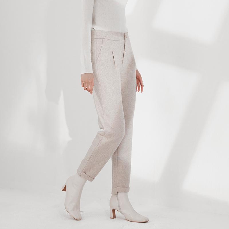 杨门通勤高腰长裤休闲裤