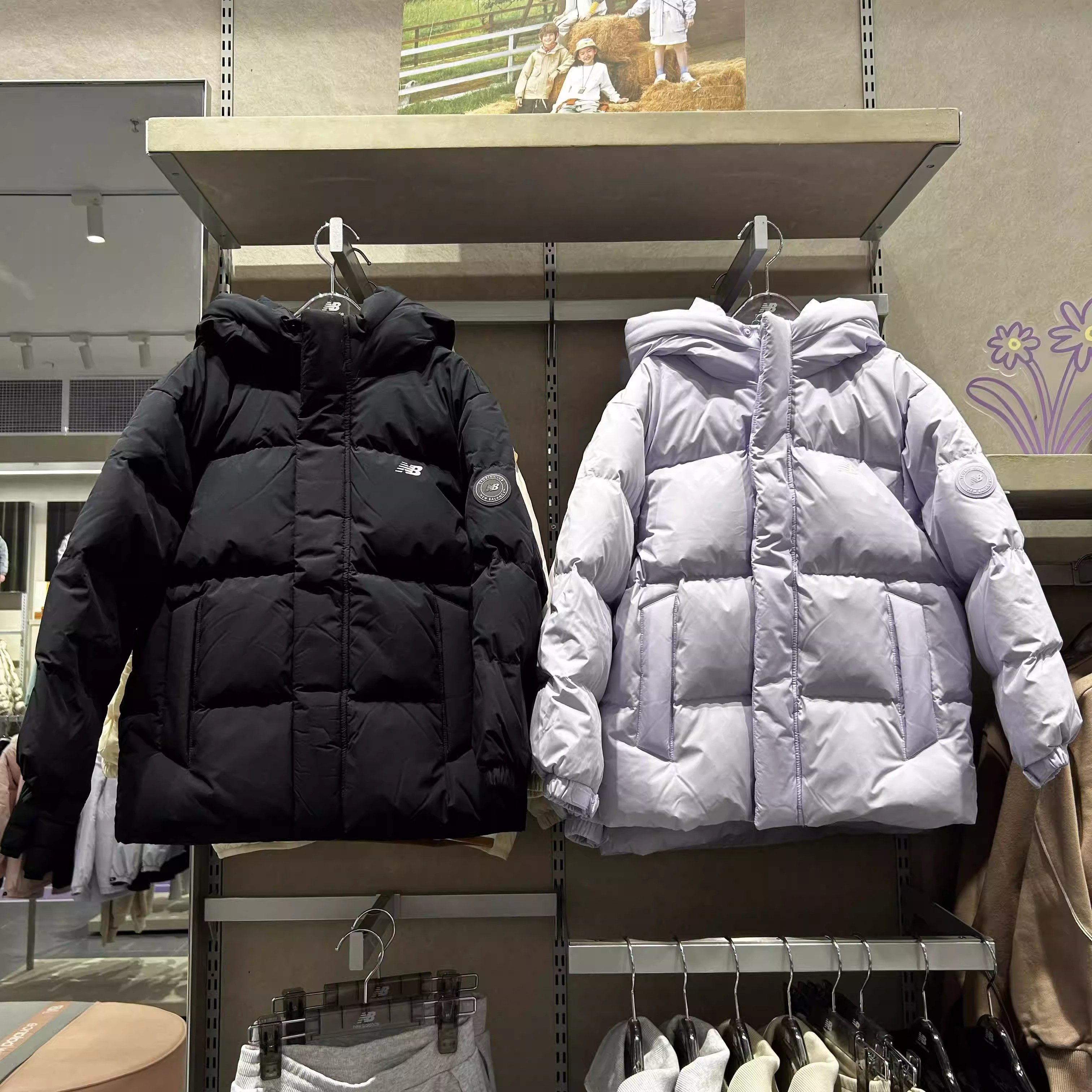 NB儿童三防鸭绒短款保暖羽绒服