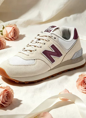 NEW BALANCE/NB女鞋2026复古休闲增高时尚运动鞋跑步鞋女WL574RCF