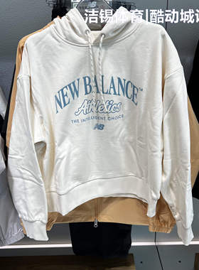 New Balance/NB2025秋休闲针织时尚连帽套头衫卫衣女AWT53308