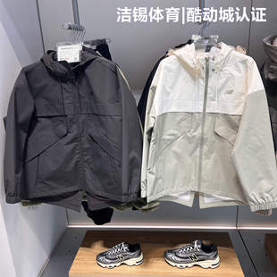 NEW BALANCE/NB2025春休闲防风加绒保暖冲锋衣夹克外套女AWJ51366