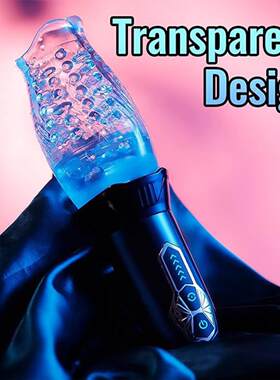 DCross-border Bellucci Rotating Transparent Crystal Vibratin