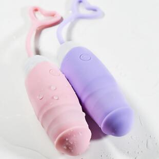 DSelf-Retractable Remote Vibration Egg Jumping Female Mastur