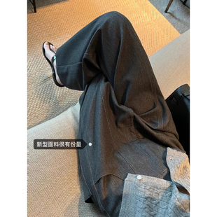 CHER重工有份量雅痞时髦精西装 女裤 裤 休闲裤 子 高腰显瘦阔腿裤 LIL