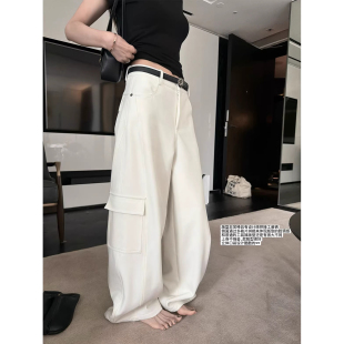 CHER 裤 翘臀雅痞裤 型显瘦口袋工装 子 &重工立体拼接设计好版 LIL