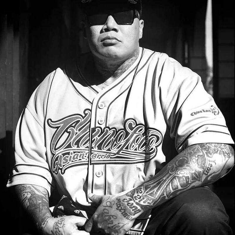 「現貨」chinoloco baseball jersey 棒球开衫 og hiphop 4life