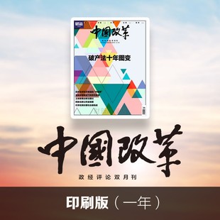 中国改革 期刊杂志 财新传媒官方出品 期刊订阅 1年 包邮 财经类期刊订阅 印刷版