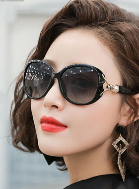 防紫外线偏光镜珍珠+狐狸设计