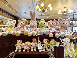 香港迪士尼 20快乐相传 2025玲娜贝儿可琦安毛绒公仔钥匙扣挂件