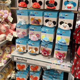 港迪乐园胡迪米奇米妮爱莎雪宝可爱卡通小帽子挂件迷你胸针装饰