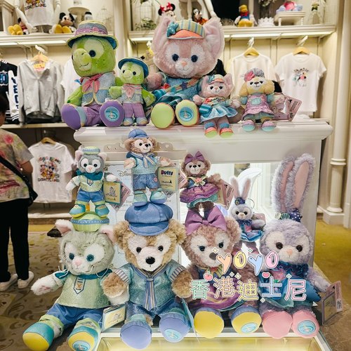 香港迪士尼2025 巡游花车系列七宝饼饼Olu星黛露毛绒公仔挂件