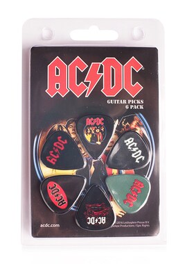 加拿大Perris派瑞斯AC/zDC 乐队收藏礼物纪念电木吉他拨片