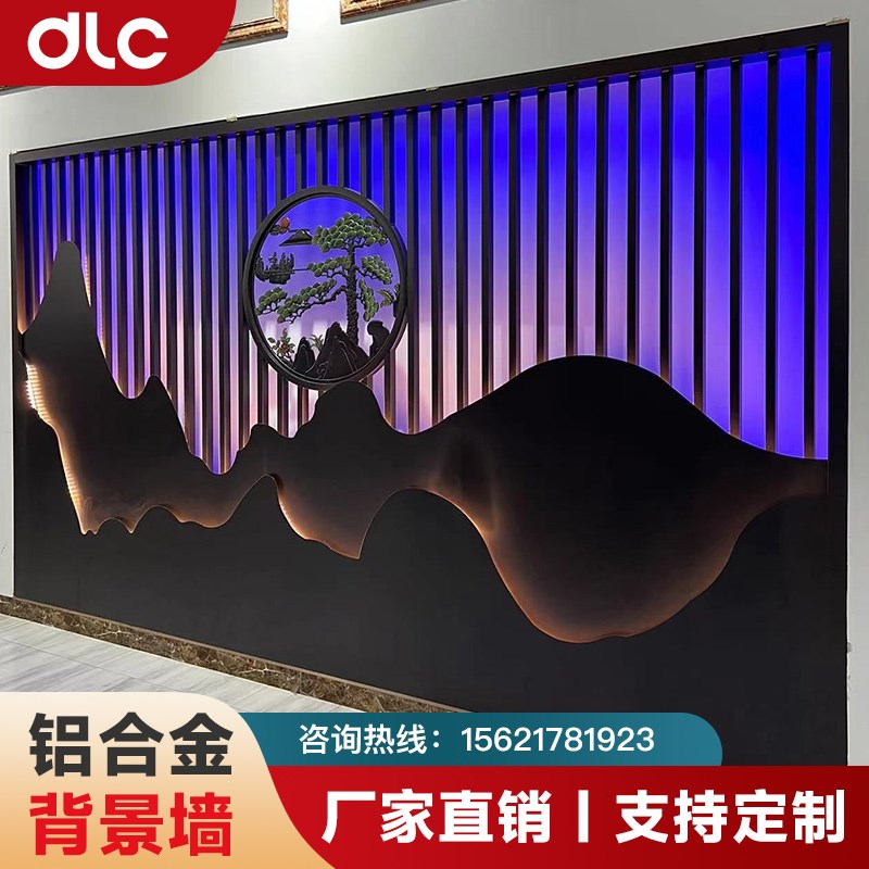 户外铝合金庭院屏风影壁墙景观隔断背景I墙农村院子照壁迎门墙隔