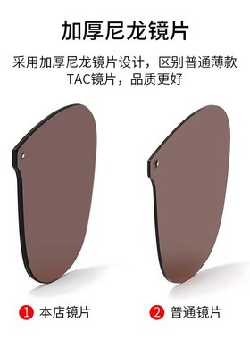 太阳镜2023新款女l级感防紫外线gm同款尼龙偏光太阳镜男UV400UVA