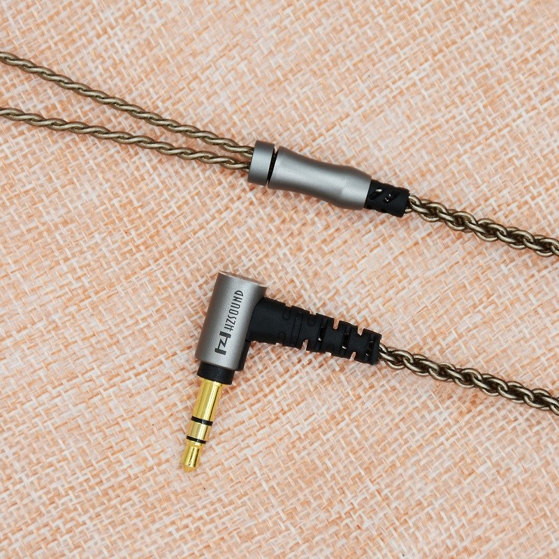 HZ 台湾进口MMCX无氧铜镀r银线 se215 315 425 535 846升级级