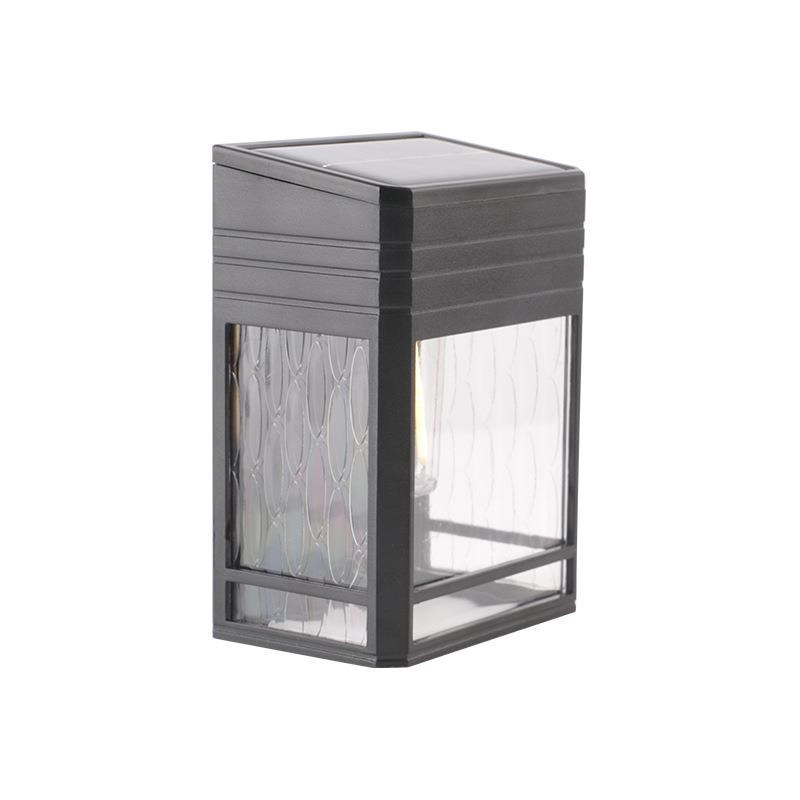 太阳能壁灯户外庭院布置花园装y饰钨丝灯泡围墙氛围防水灯小夜灯