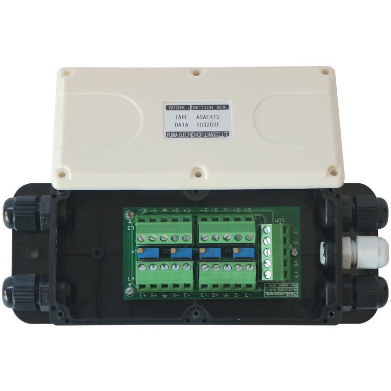 地磅接线盒/电子磅防水接线u盒5孔4线/称重传感器/配料/搅拌站线