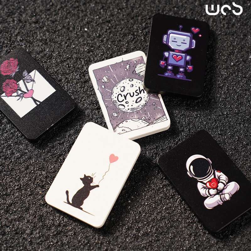 【入会享7折】WOB pCRUSH80游戏电竞机械键盘专用个性铭牌装饰配