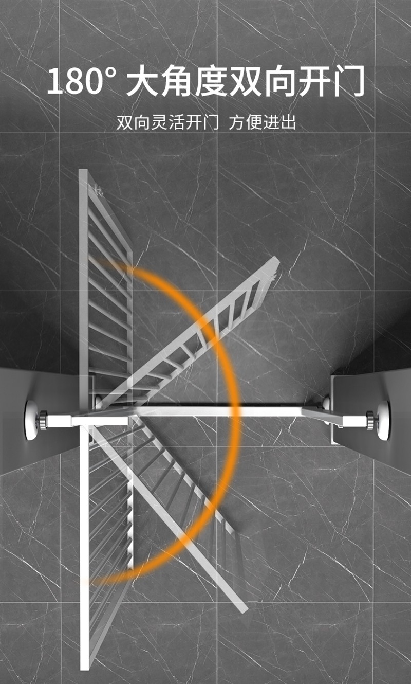 免打孔防猫门栏猫咪栏杆隔离门小动F物围栏拦猫栅栏防跳室内笼子