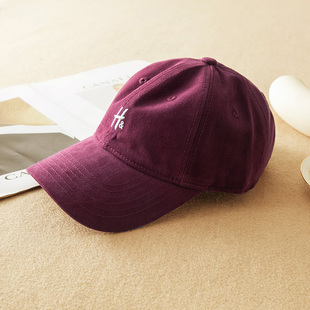 纯元 帽型巨好显脸小 美国单安可拉红刺绣棒球帽遮阳4K022 冲 蛮文