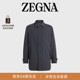 羊毛外套 Elements ZEGNA杰尼亚男装 海军蓝Trofeo™