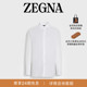 礼物ZEGNA杰尼亚男装 Cotton商务通勤衬衫 白色 300