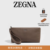 SECONDSKIN 手拿包 新品 棕色 礼物 ZEGNA杰尼亚包袋冬季