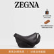 礼物ZEGNA杰尼亚深棕色SECONDSKIN Panorama小号斜跨单肩包