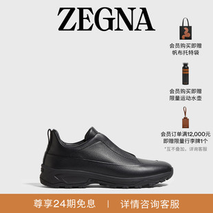 Stitch™Monte奢华休闲鞋 ZEGNA杰尼亚冬季 黑色Triple