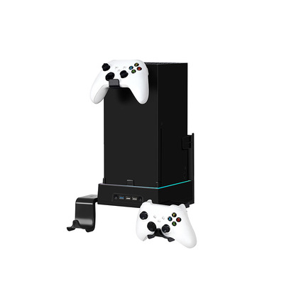 适用于XBOXseriesx主机散热风扇XSX墙挂风扇XSX游戏机手柄收纳架