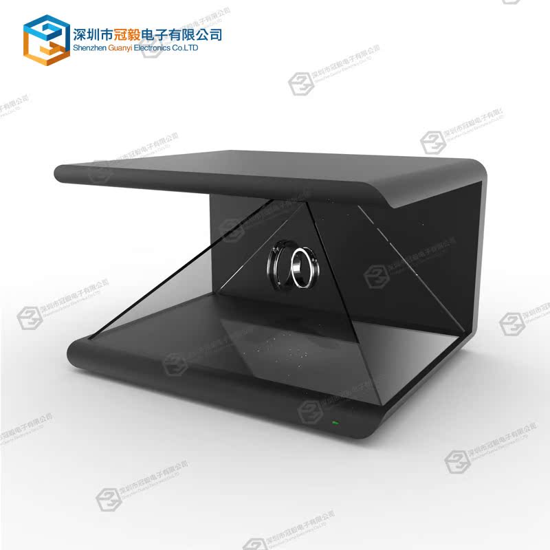 金冠毅全息展示柜270度幻影成像立体展示柜三维立体展示柜柜定制