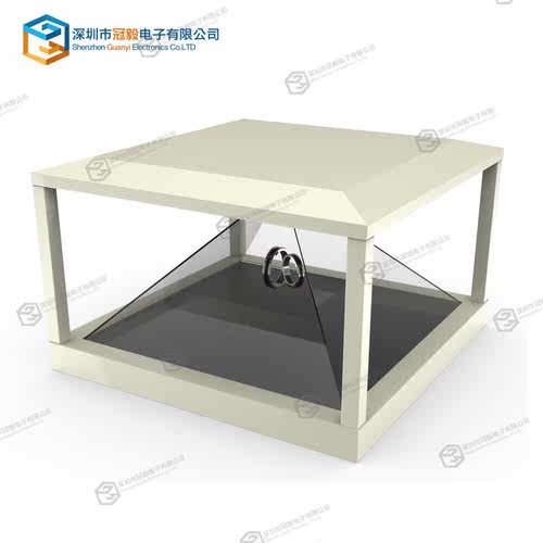 360度全息展示柜贵金属幻影成像展示柜裸眼3D立体成像展柜定制