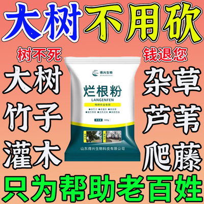 枯树药大树腐蚀烂药大树根强力腐蚀刹树王竹子杂草腐树根王神器