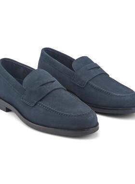 海外代购Rockport/乐步男士乐福鞋（豆豆鞋）一脚蹬套脚圆头平底