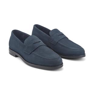 海外代购Rockport/乐步男士乐福鞋（豆豆鞋）一脚蹬套脚圆头平底