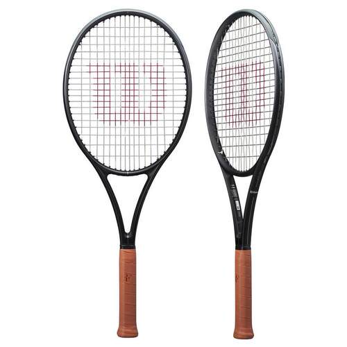 代购Wilson RF 01威尔胜网球拍减震抗扭轻量化碳纤维费德勒小黑拍