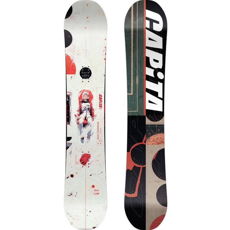 代购CAPITA男士单板滑雪板高速稳定性粉雪浮力精准控板