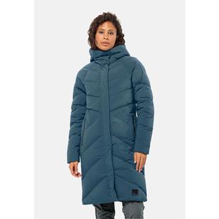 羽绒服连帽 wolfskin狼爪女士羽绒服防风防水保暖长款 代购 Jack