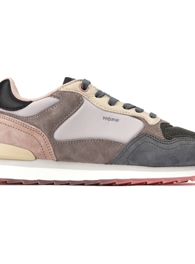 代购正品Hoff个性小众果冻底时尚运动鞋女士百搭缓震透气跑步鞋