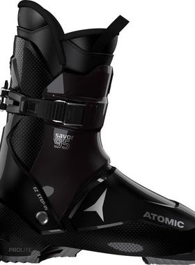 代购ATOMIC女士滑雪靴轻量易穿脱舒适贴合高支撑性黑色单扣设计