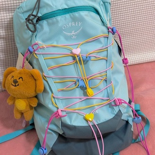 代购Osprey Daylite Cinch 15L小鹰日光包青绿男女户外双肩背包