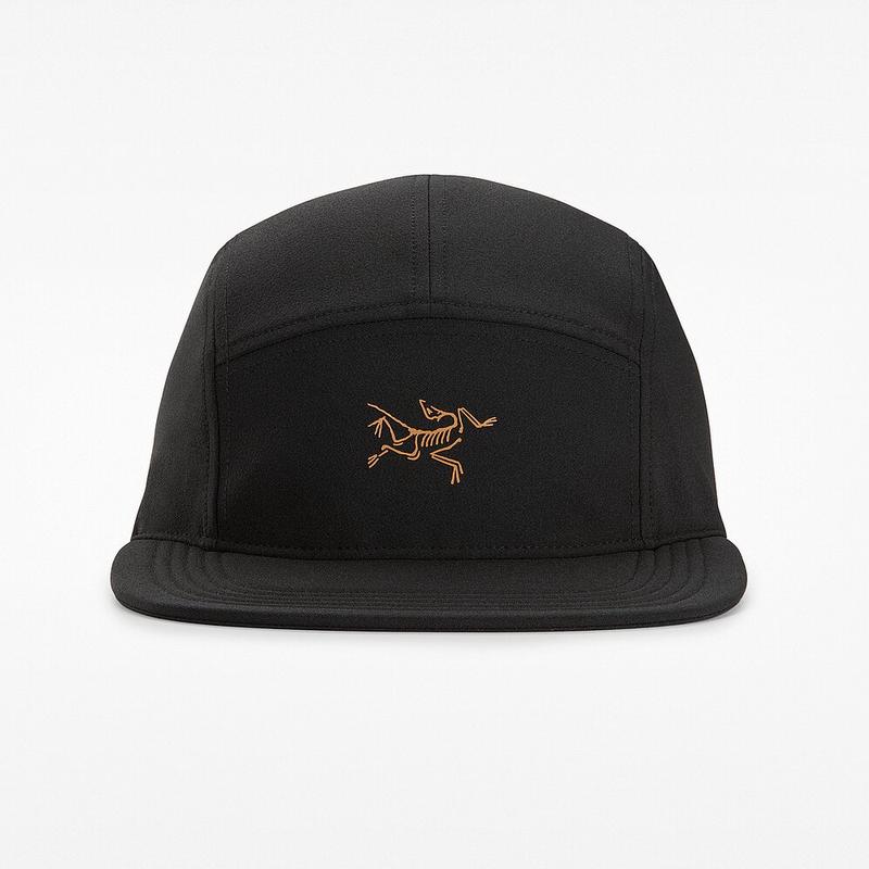 arcteryx 始祖鸟帽子CALIDUM 5弯檐帽五片式耐磨透气户外遮阳帽