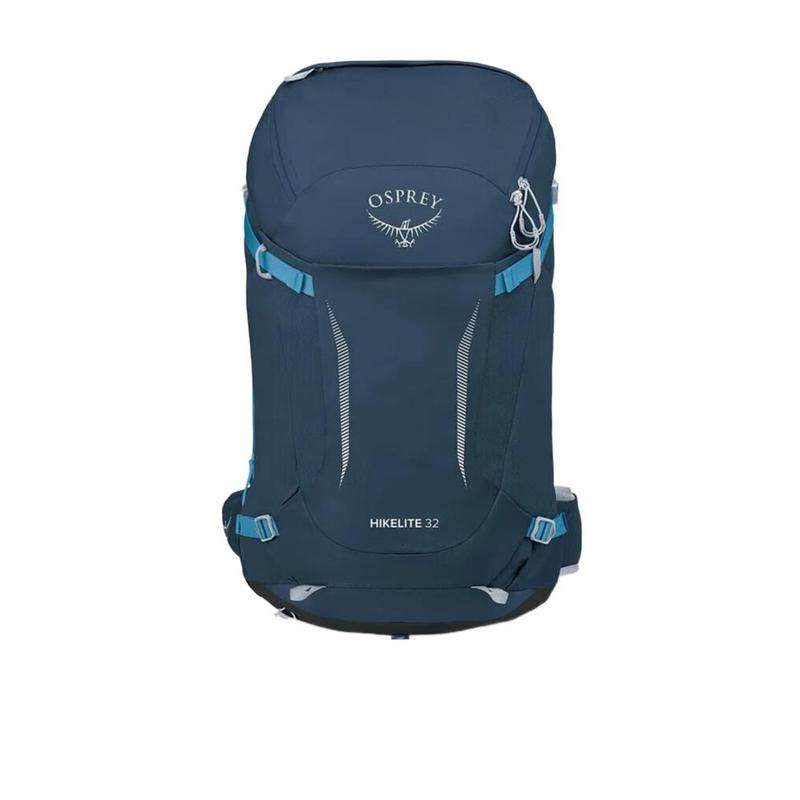 代购OSPREY男士徒步背包背负舒适收纳便捷防泼水透气背板深蓝色