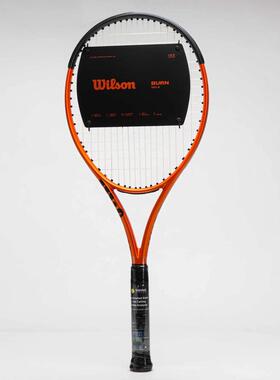 代购Wilson威尔胜网球拍高稳定性强旋转爆发力碳纤维橙色18x16
