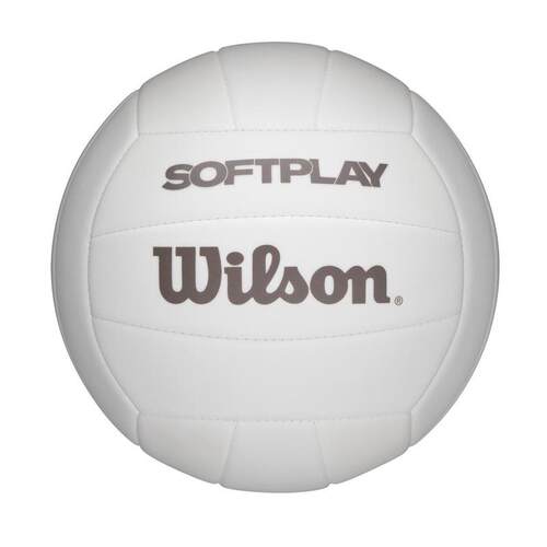 代购Wilson威尔胜排球柔软触感轻质易控白色SOFTPLAY