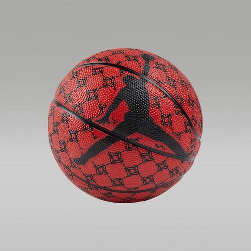 代购JORDAN篮球高控制力耐用防滑抓地力强红色黑色图案