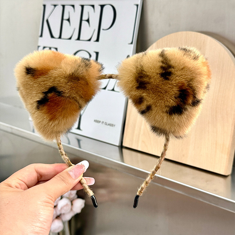 可爱洗脸发箍女真獭兔毛毛猫耳朵发饰网红毛绒头饰少女发卡头箍,饰品/流行首饰/时尚饰品新,发饰,淘宝优惠券,粉丝福利购,淘宝优惠卷