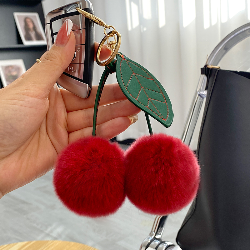 艾迪庞克小樱桃汽车钥匙扣挂件